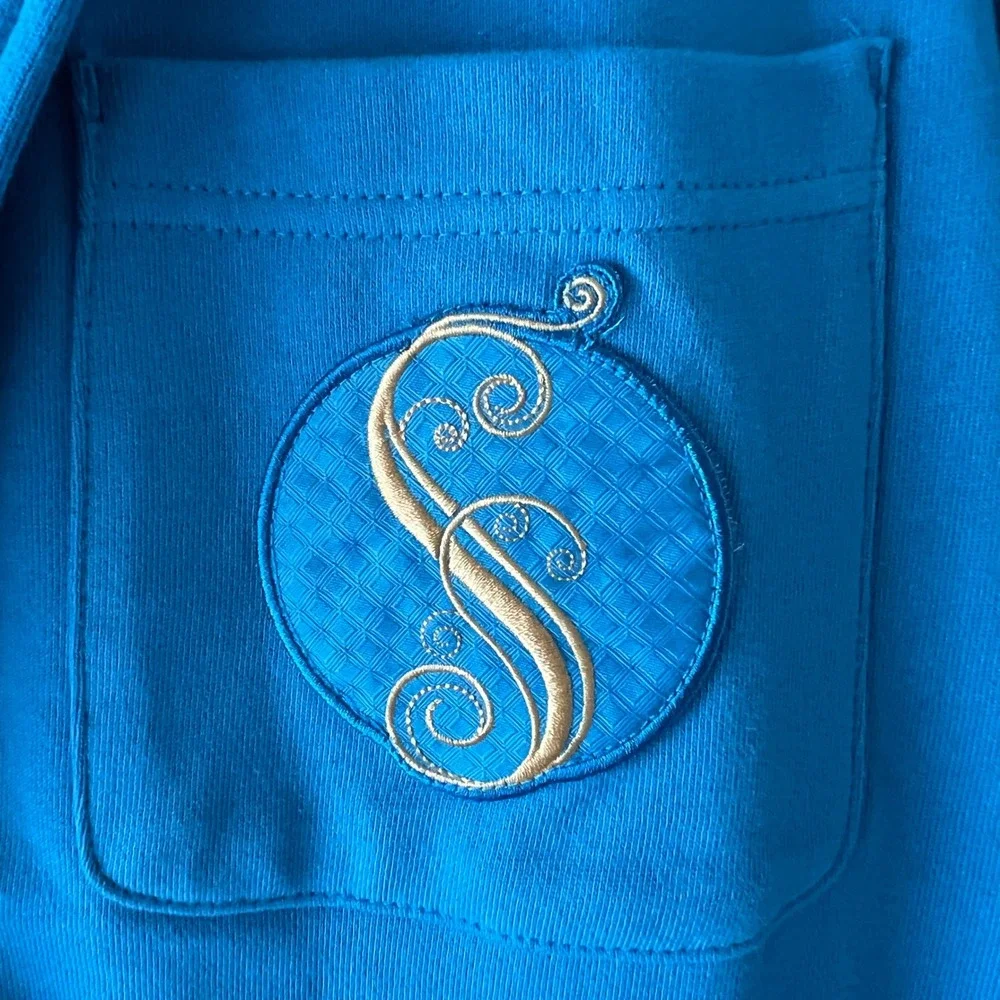 Wicked Shiz University Universal Studios Blue Cotton Blazer Jacket XL Costume